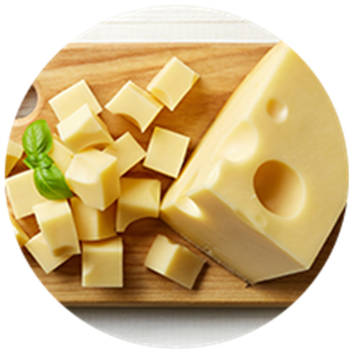 Kalsiumrike melkeprodukter som ost og yoghurt
