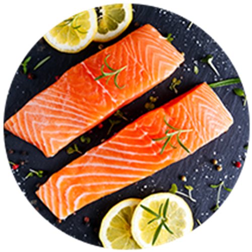 Fet fisk inneholder Omega 3 fettsyrer